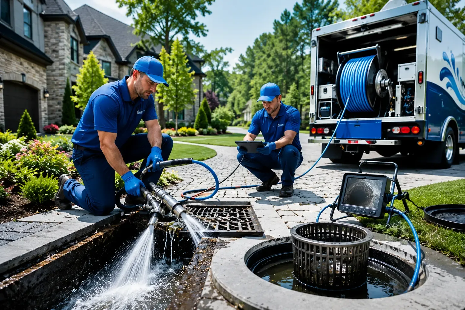 Local outdoor drain cleaning professionals in New Hampton, MO